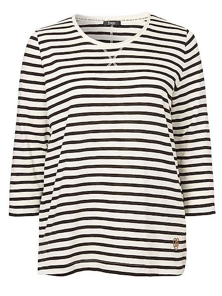 FRAPP Rundhalsshirt (1-tlg) mit Ringelmuster günstig online kaufen