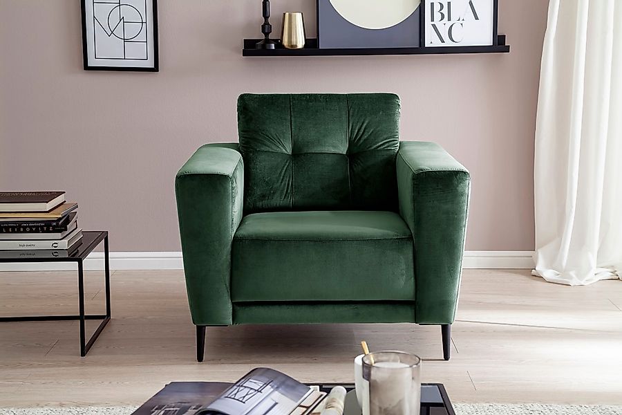 Trends by HG Sessel »Barcelona« mit Metallfuss, frei im Raum stellbar günstig online kaufen