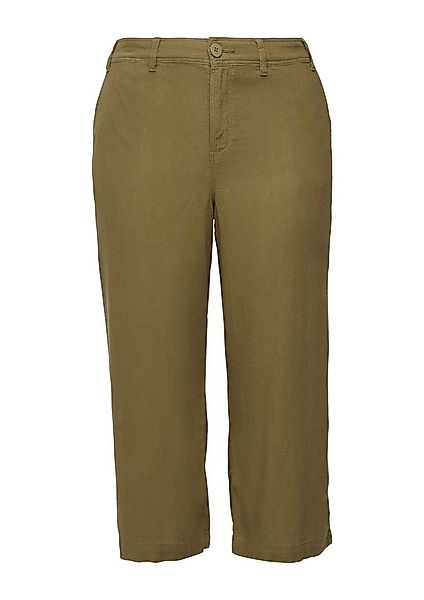 QS Culotte Hose Culotte aus Leinenmix günstig online kaufen