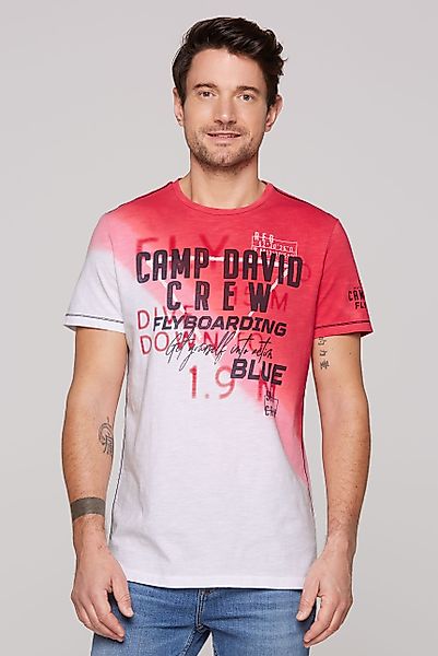 CAMP DAVID Rundhalsshirt, aus Baumwolle günstig online kaufen