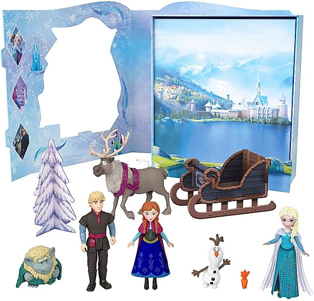 Mattel® Anziehpuppe Disney Die Eiskönigin, Geschichten-Set günstig online kaufen