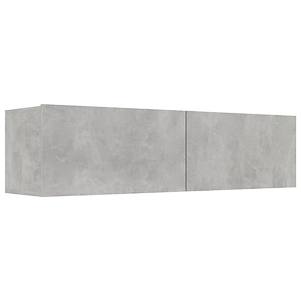 Tv-schrank Betongrau 120×30×30 Cm Spanplatte günstig online kaufen