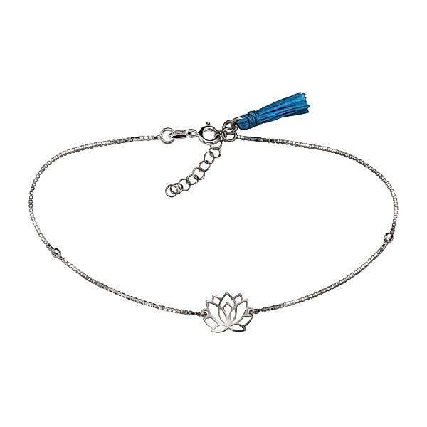 Vivance Fußkette 925 Silber Lotusblüte + günstig online kaufen