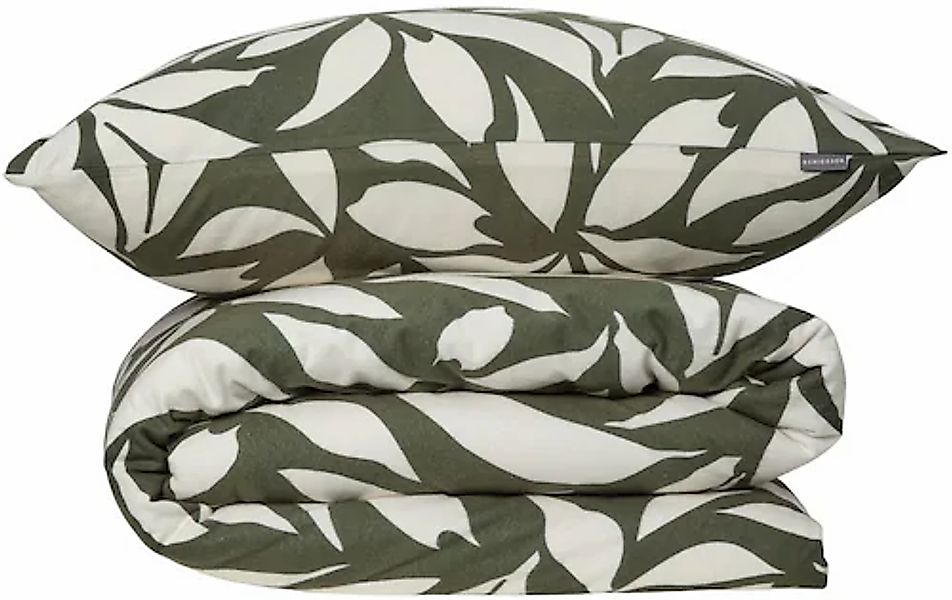 Schiesser Bettwäsche »Leaf aus weichem Baumwollflanell mit floralem Muster« günstig online kaufen