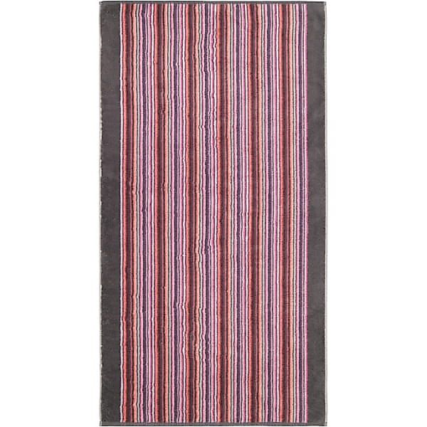 Cawö - Remake Streifen 2020 - Farbe: beere-multicolor - 17 - Duschtuch 70x1 günstig online kaufen