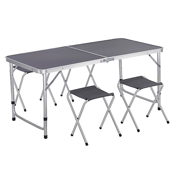 Greemotion Campingtisch [Faro] Klapptisch Reisetisch klappbar mit 4er Set S günstig online kaufen