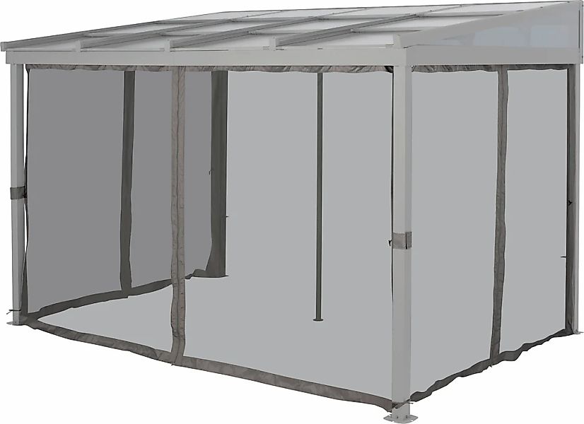 KONIFERA Pavillonseitenteil, (4 St.), Moskitonetz für Anbaupavillon Bilbao, günstig online kaufen