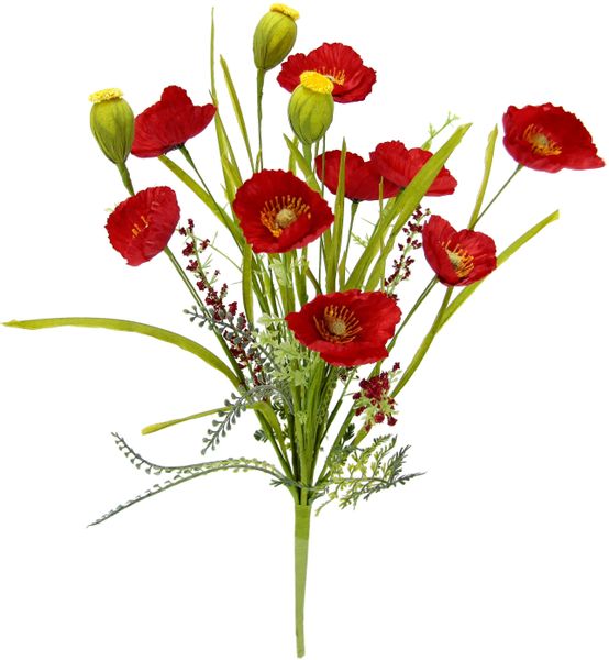 my home Kunstblume "Mohnblumen" 2er Set günstig online kaufen