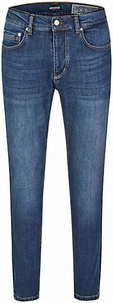 HECHTER PARIS 5-Pocket-Jeans mit Knopfloch in Kontrastfarbe günstig online kaufen