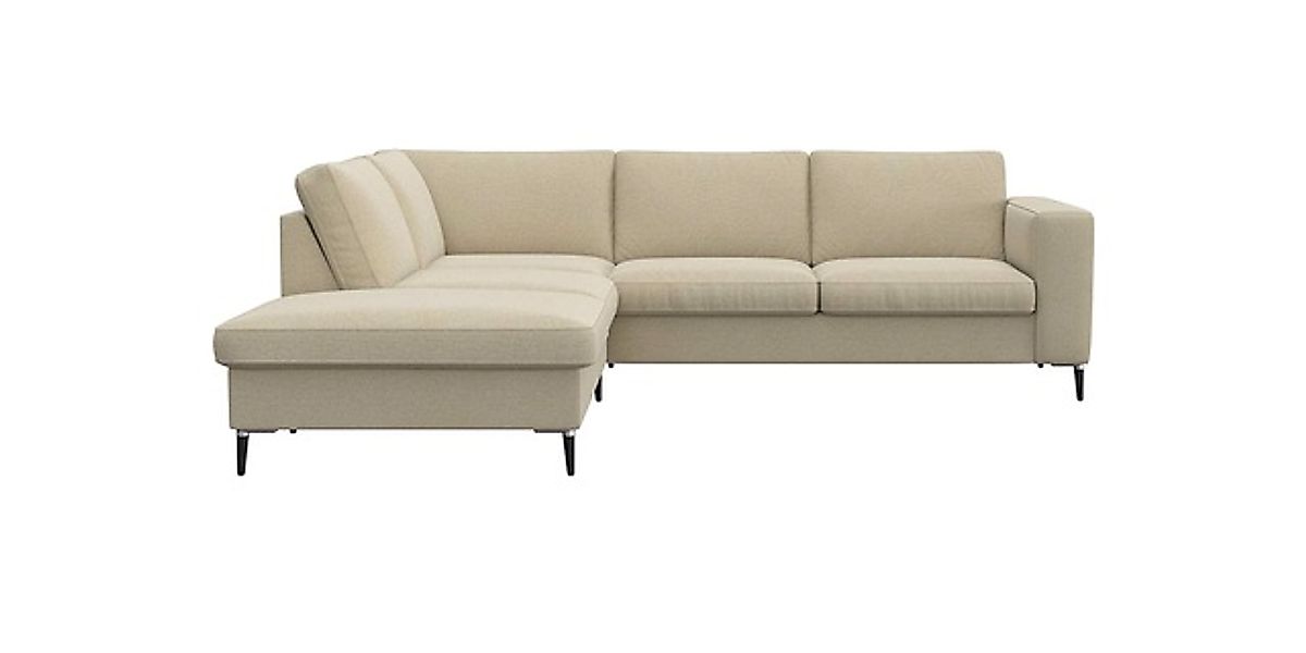 FLEXLUX Ecksofa »Fiore, bequem und komfortabel, zeitlos, L-Form«, breite Ar günstig online kaufen