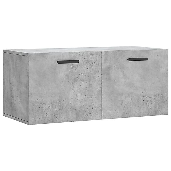 vidaXL Wandschrank Betongrau 80x36,5x35 cm Holzwerkstoff Modell 5 günstig online kaufen