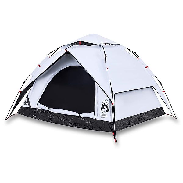 vidaXL Kuppelzelt Kuppel-Campingzelt 3 Personen Weiß günstig online kaufen