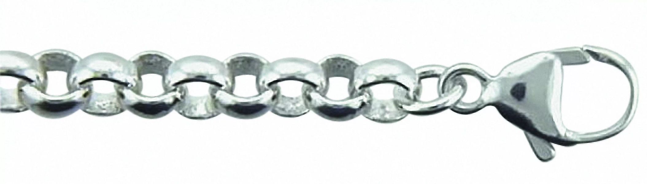 Adelia´s Silberarmband "925 Silber Erbs Armband 19 cm Ø 5 mm", Silberschmuc günstig online kaufen