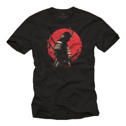MAKAYA Print-Shirt Japan Style Samurai Design günstig online kaufen
