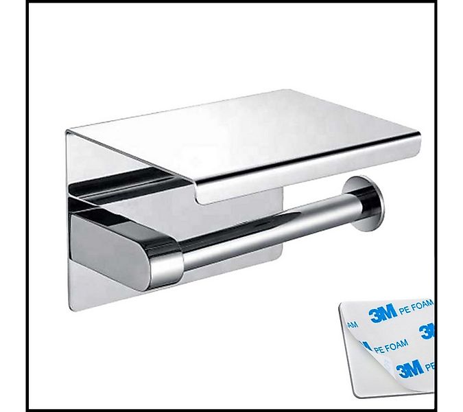 LIVINA HOME Toilettenpapierhalter Klopapierhalter Selbstklebend, WC Rollenh günstig online kaufen