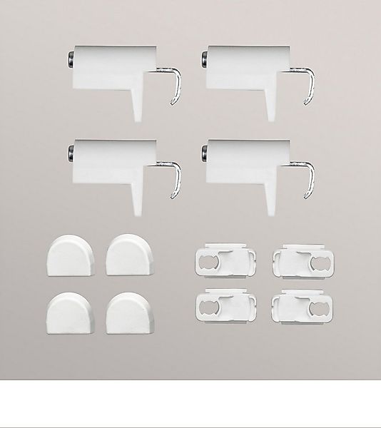 LYSEL® Sichtschutzbefestigung Klemmträger, (1-tlg), HxB 30x20mm günstig online kaufen