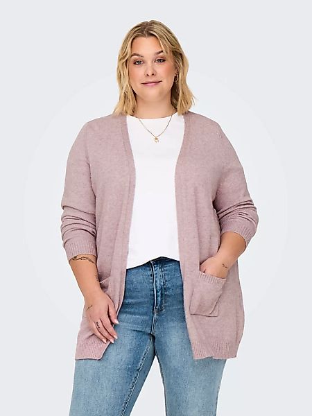 ONLY CARMAKOMA Strickjacke CARESLY L/S OPEN CARDIGAN NOOS KNT günstig online kaufen