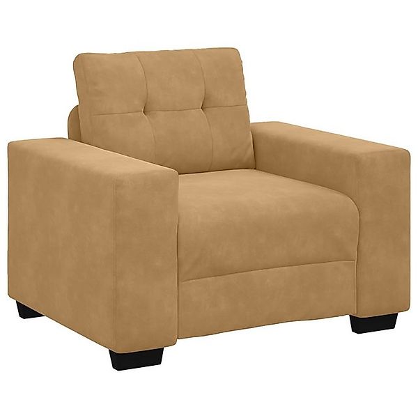 vidaXL Sofa Sofagestell Set aus 3 Braun, 3 Teile günstig online kaufen