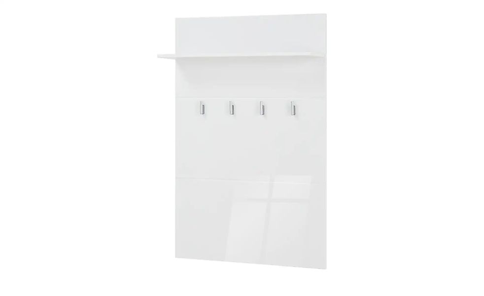 Garderobenpaneel  Valeggio ¦ weiß ¦ Holzwerkstoff ¦ Maße (cm): B: 76 H: 114 günstig online kaufen