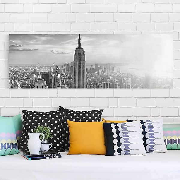 Leinwandbild New York - Panorama Manhattan Skyline günstig online kaufen