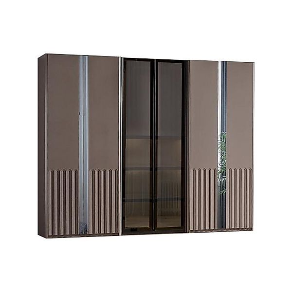 Xlmoebel Kleiderschrank Modernes Schlafzimmermöbelset in Beige - Elegante ( günstig online kaufen