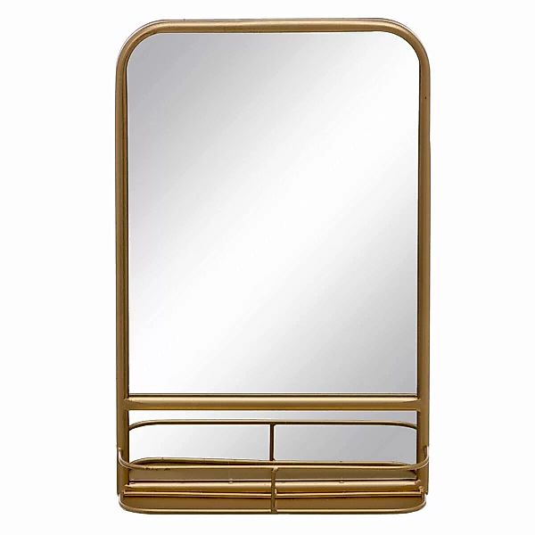 Wandspiegel 31 X 9,5 X 47 Cm Gold Metall günstig online kaufen
