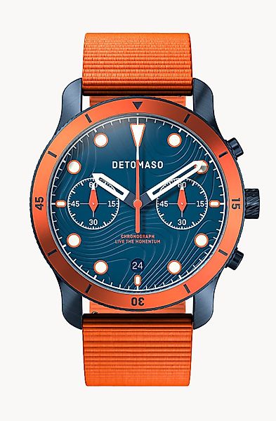 DETOMASO Quarzuhr VENTURE CHRONO TOPO BLUE günstig online kaufen