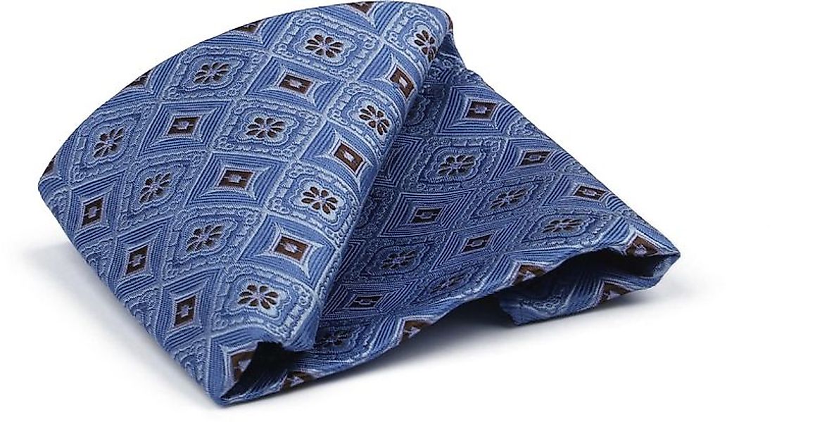 Suitable Seidenkrawatte Druck Blau - günstig online kaufen