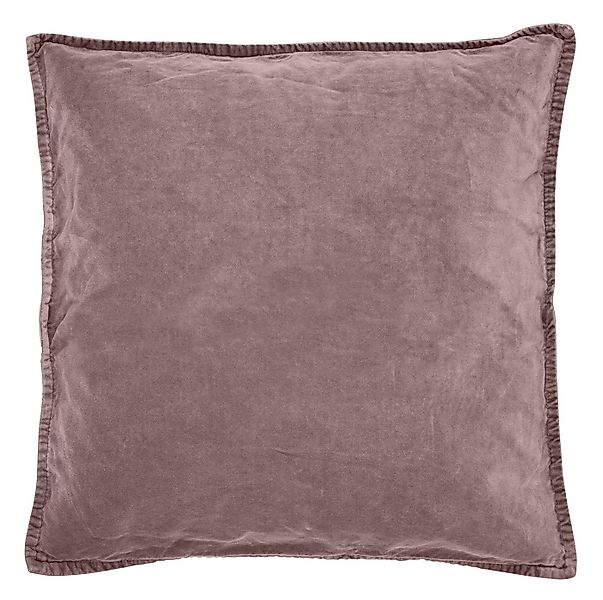 Ib Laursen Kissenhülle Ib Laursen - Kissenbezug Malva (Malve) 52x52cm Samt günstig online kaufen