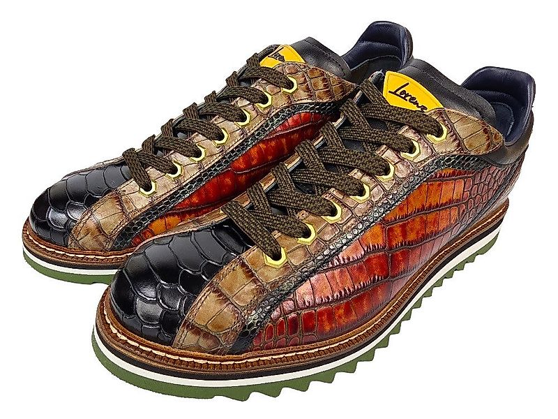 Lorenzi Lorenzi-15043-Fresh Nero Sneaker Handgefertigt in günstig online kaufen