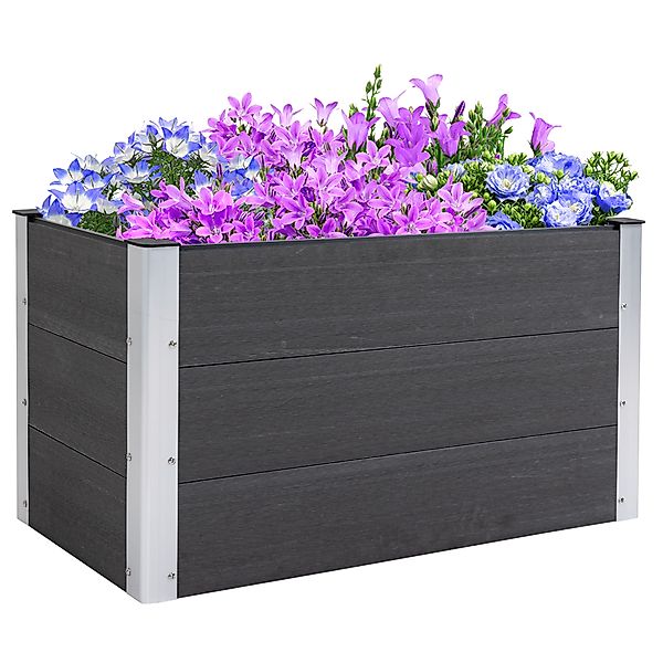 Outsunny Hochbeet Wetterfest, ohne Boden (Pflanzkasten, günstig online kaufen