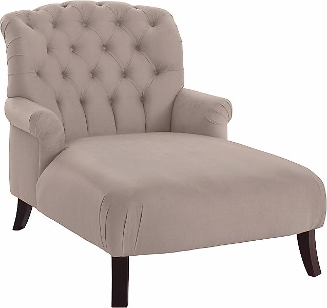 Home affaire Loveseat "Amiens Sessel Loungesessel", mit wunderschöner Knopf günstig online kaufen