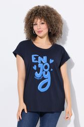 Ulla Popken T-Shirt T-Shirt Enjoy Oversized günstig online kaufen