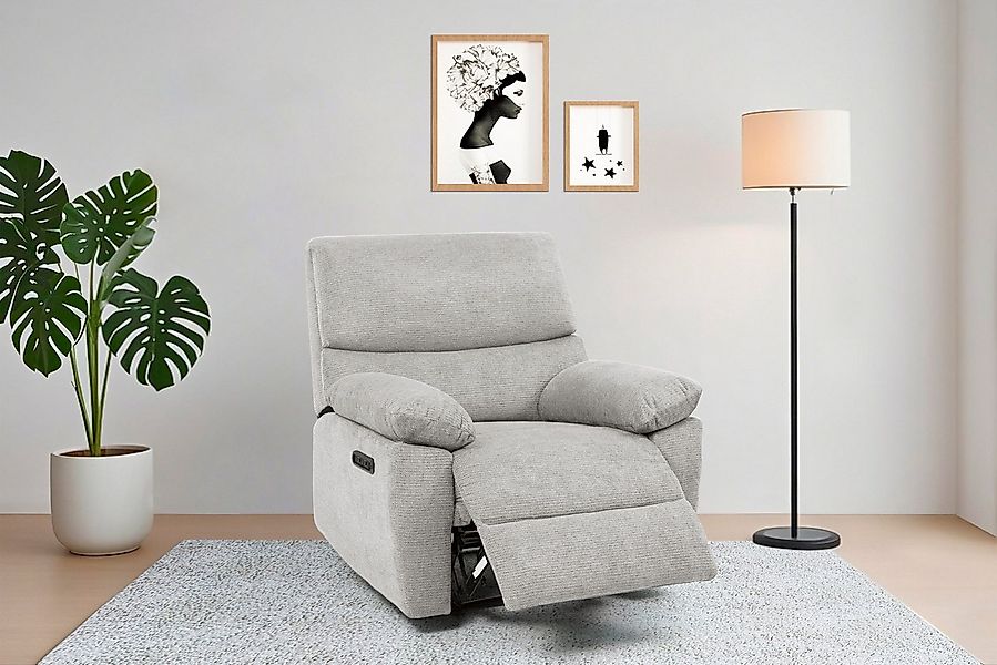 Home affaire Relaxsessel LANNOY, TV-Sessel, elektr. o. manuelle Relaxfunkti günstig online kaufen