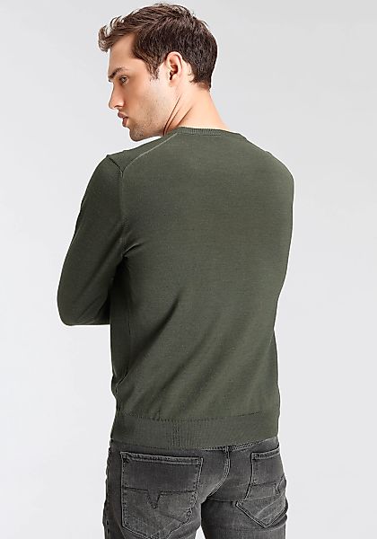 OLYMP V-Ausschnitt-Pullover OLYMP Strick Casual klassischer günstig online kaufen
