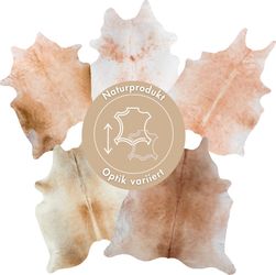 LUXOR living Fellteppich "Rinderfell" fellförmig 2 mm Höhe echtes Rinderfel günstig online kaufen