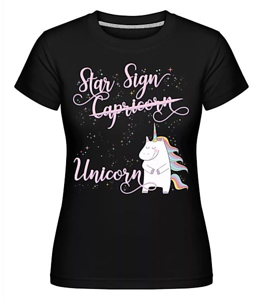 Star Sign Unicorn Capricorn · Shirtinator Frauen T-Shirt günstig online kaufen