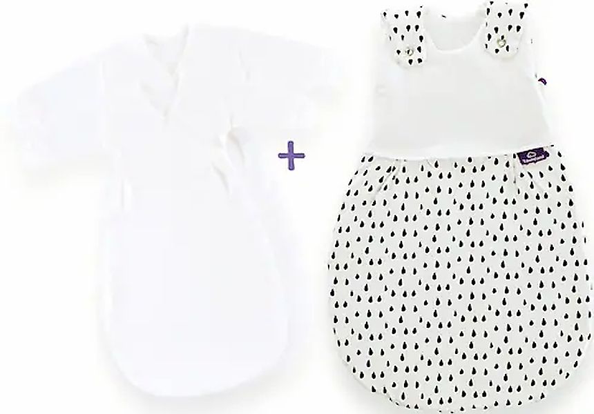 Träumeland Babyschlafsack »Set Tropfen schwarz« günstig online kaufen