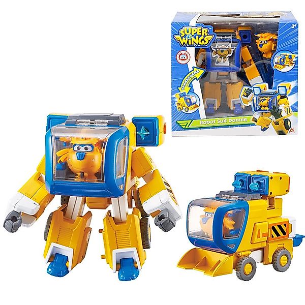 Super Wings Spielzeug-Auto Transformierender Roboteranzug Donnie, günstig online kaufen