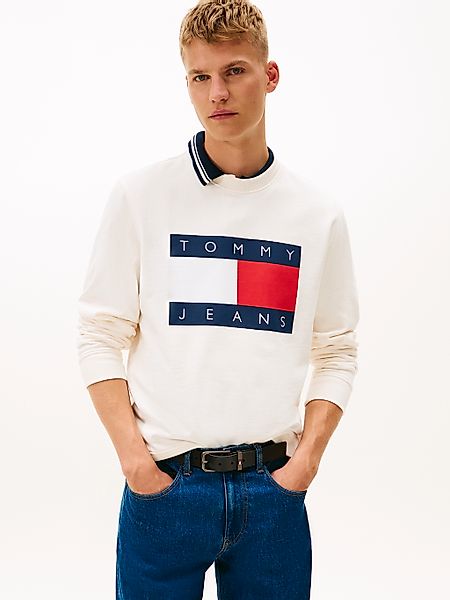 Tommy Jeans Sweatshirt "TJM BIG FLAG CREWNECK", regular fit günstig online kaufen