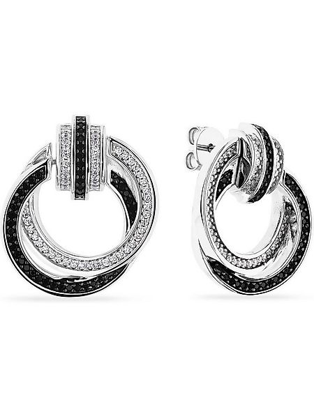 JETTE Paar Ohrstecker JETTE Damen-Ohrstecker 925er Silber 28 Zirkonia, CIAO günstig online kaufen