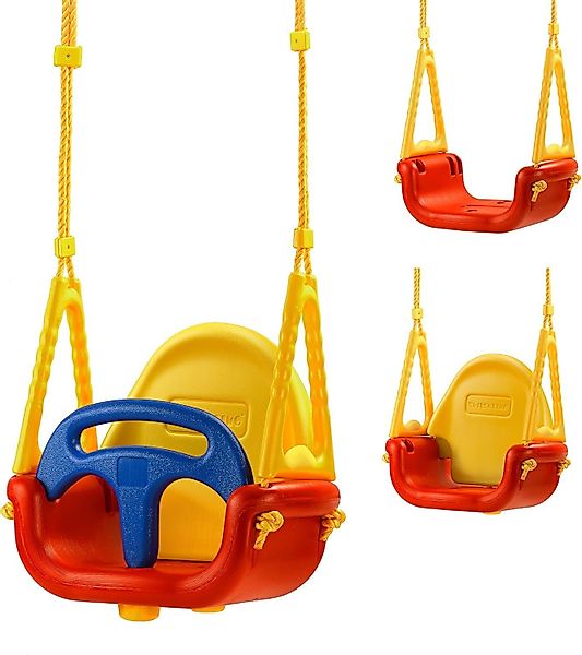 BURI Einzelschaukel 3 in1 Kinderschaukel Babyschaukel günstig online kaufen