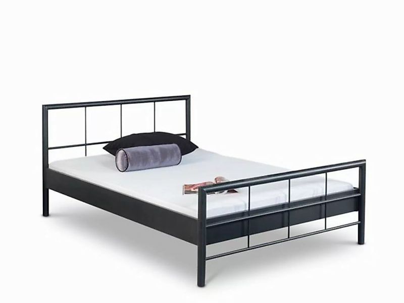 BedBox Metallbett Ruby, mit klassischem Kopf- und Fußteil, pulverbeschichte günstig online kaufen