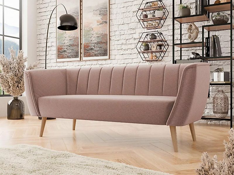 MIRJAN24 Sofa Pas 3, Holzkonstruktion, 182x74x75 cm, 3-Sitzer günstig online kaufen