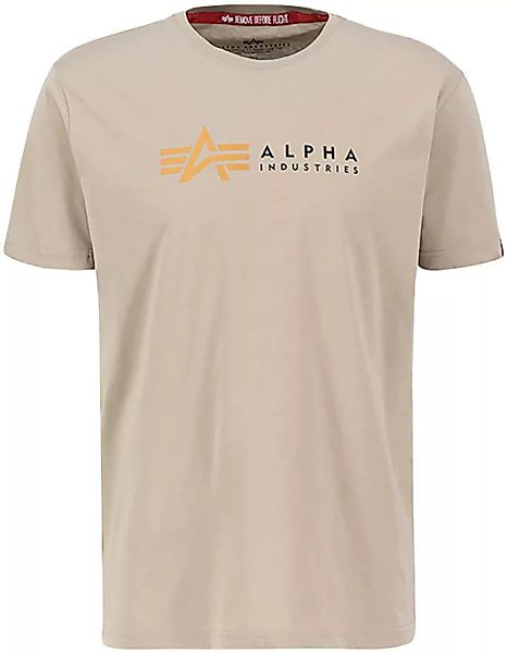 Alpha Industries Kurzarmshirt "Alpha Label T" günstig online kaufen