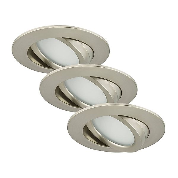 Briloner Leuchten LED Einbauleuchte »ATTACH DIM«, 3er Set, LED fest verbaut günstig online kaufen