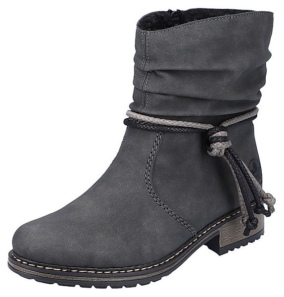 Rieker Winterstiefelette mit Zierbänder am slouchy Schaft günstig online kaufen