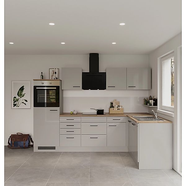 Flex-Well Küchenzeile "Lund" wahlweise mit E-Geräten, Stellbreite 280x170 c günstig online kaufen