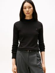 Tommy Hilfiger Langarmshirt SLIM CODY MOCK-NK günstig online kaufen