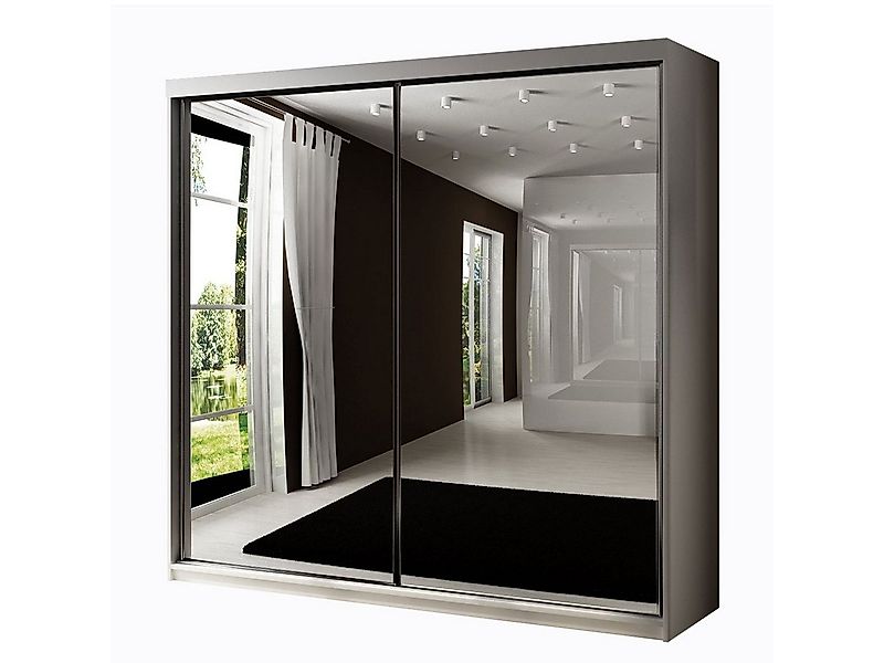 MIRJAN24 Kleiderschrank Top 21/200 (mit 2 Schiebetüren) mit Kleiderstange, günstig online kaufen